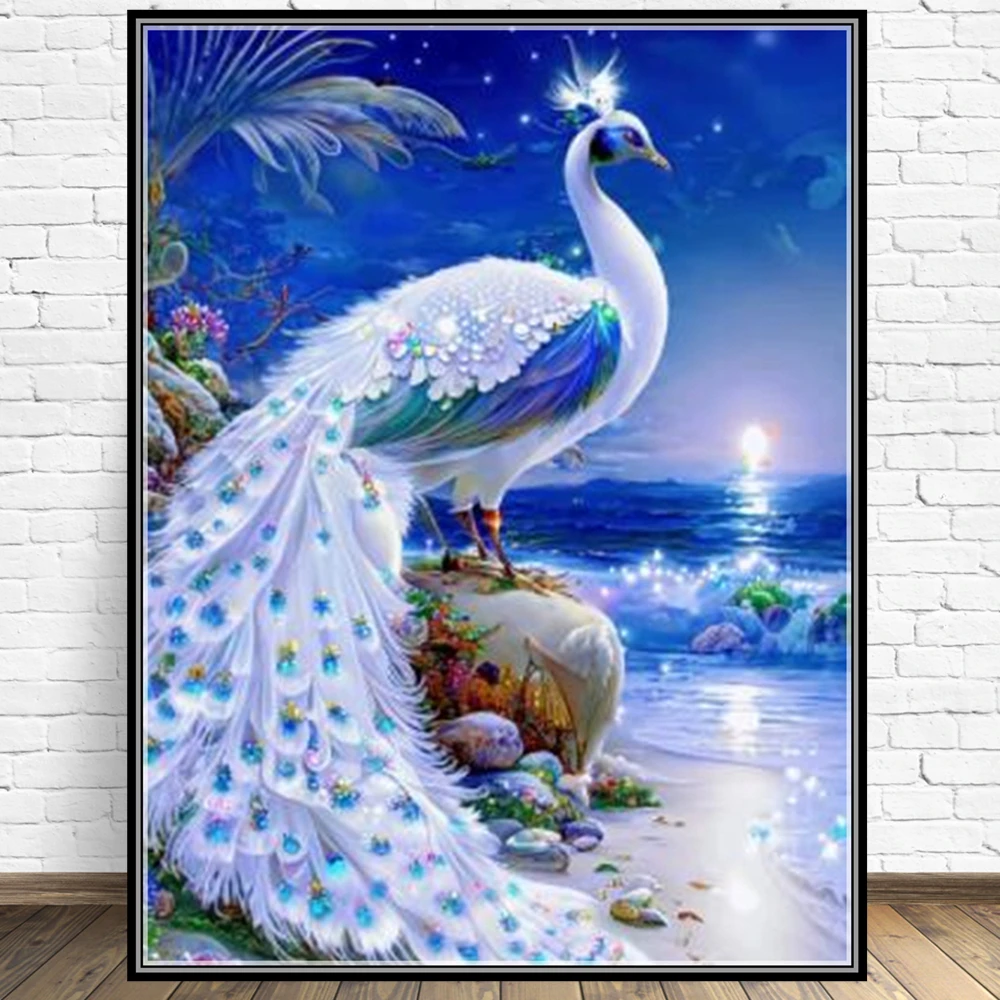 Animal Peacock DIY 5D Diamond Painting Full Drill Square Round Embroidery Mosaic Art Picture Of Rhinestones Home Decor Gifts
Animal Peacock DIY 5D Diamond Painting Full Drill Square Round Embroidery Mosaic Art Picture Of Rhinestones Home Decor Gifts