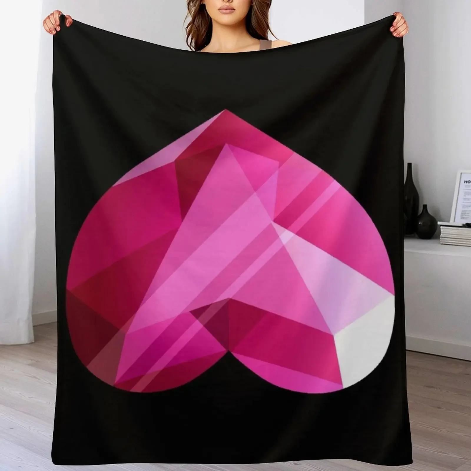 Steven Universe - Spinel Heart Gem 2nd Form - Black Background Throw Blanket Cozy Home Blanket Gift for Christmas Holiday
Steven Universe - Spinel Heart Gem 2nd Form - Black Background Throw Blanket Cozy Home Blanket Gift for Christmas Holiday