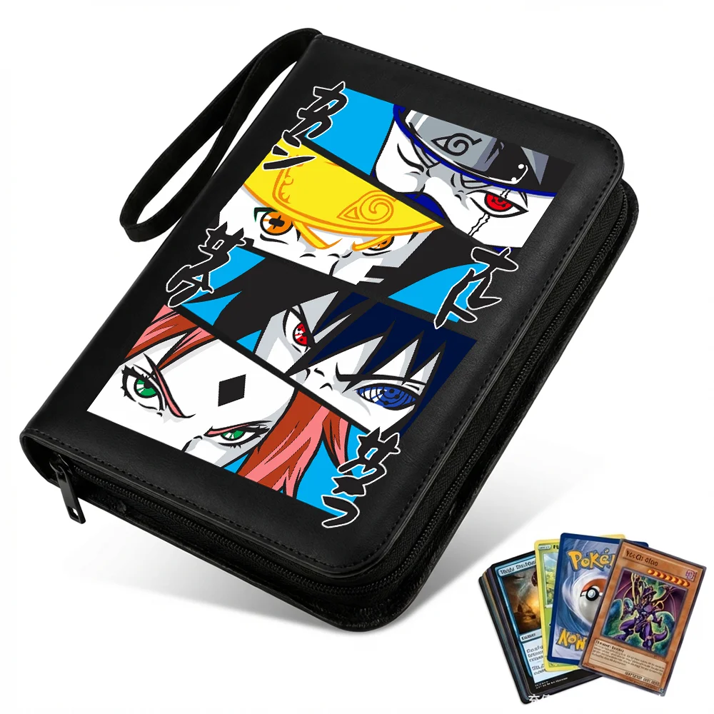 400pcs Zipper Card Album Book Anime Naruto Sasuke Itachi Collection Card Storage Folder Hold Game Cards Binder Holder Kids Gift
400pcs Zipper Card Album Book Anime Naruto Sasuke Itachi Collection Card Storage Folder Hold Game Cards Binder Holder Kids Gift