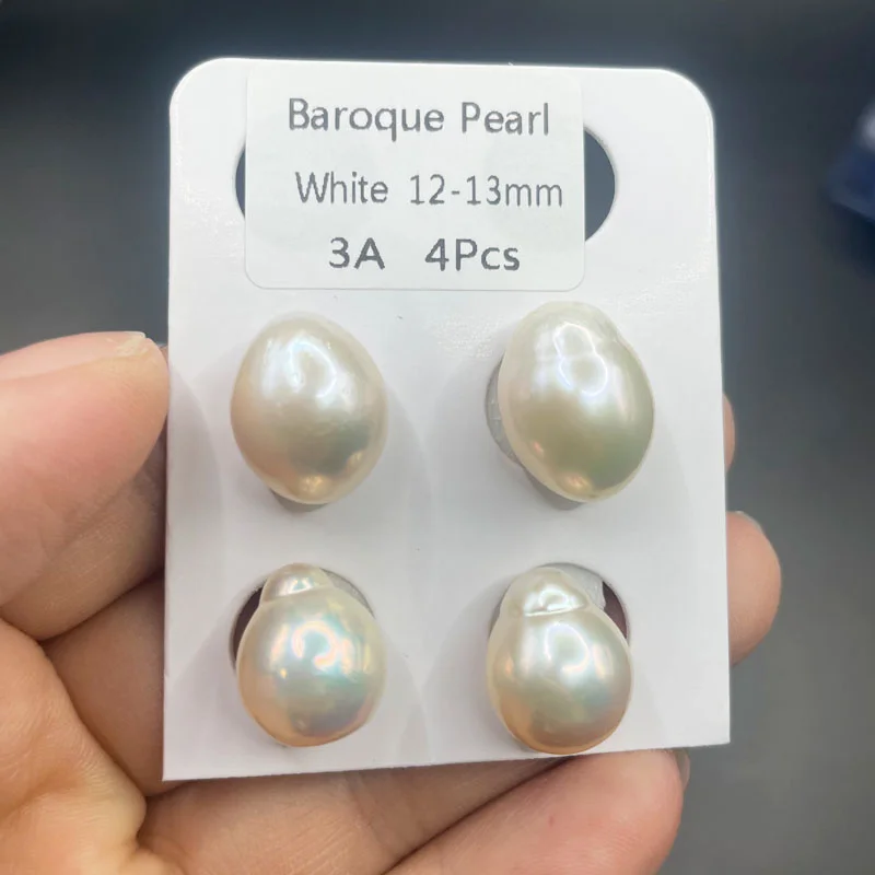 3A Quality Freshwater Loose Pearls High Luster Zhuji Natural Fresh water Baroque Pearl Beads for Jewelry Making Earrings 9-13mm
3A Quality Freshwater Loose Pearls High Luster Zhuji Natural Fresh water Baroque Pearl Beads for Jewelry Making Earrings 9-13mm