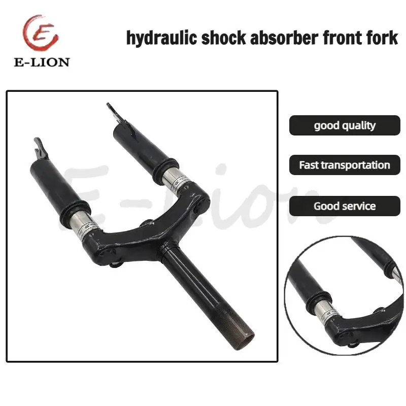 Hydraulic Front Fork of 10 Inch Electric Scooter Can Be Installed with Front Fixed Rod of Disc Brake
Hydraulic Front Fork of 10 Inch Electric Scooter Can Be Installed with Front Fixed Rod of Disc Brake