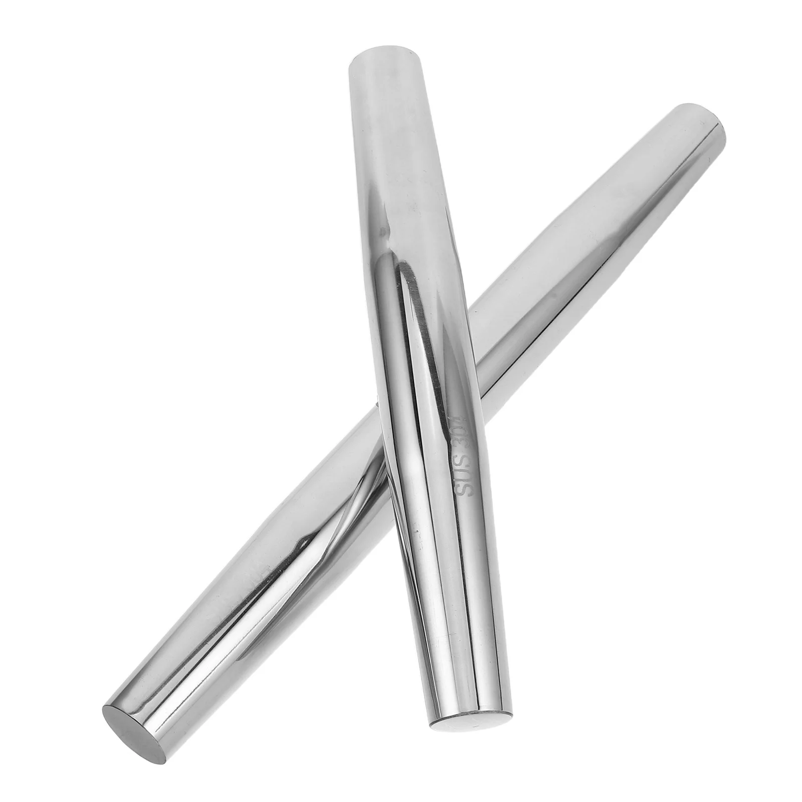 2pcs Stainless Steel Rolling Pin 304 Non Stick Metal Dough Roller For Pizza Dumplings Fondant Baking Utensils Kitchen Tool 
2pcs Stainless Steel Rolling Pin 304 Non Stick Metal Dough Roller For Pizza Dumplings Fondant Baking Utensils Kitchen Tool