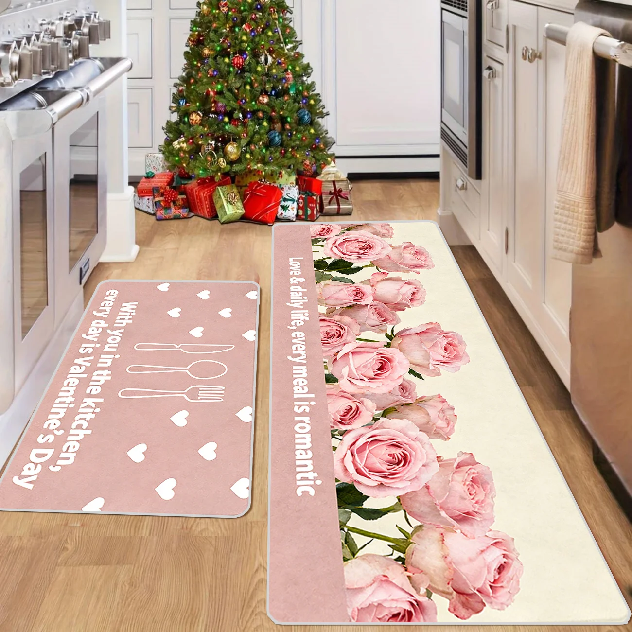 Valentine's Day Kitchen Rug 3d Printed Kitchen Mats Soft Diatom Mud Absorbent Dry Mat Custom pink and Purple Kitchen Carpet Mat
Valentine's Day Kitchen Rug 3d Printed Kitchen Mats Soft Diatom Mud Absorbent Dry Mat Custom pink and Purple Kitchen Carpet Mat