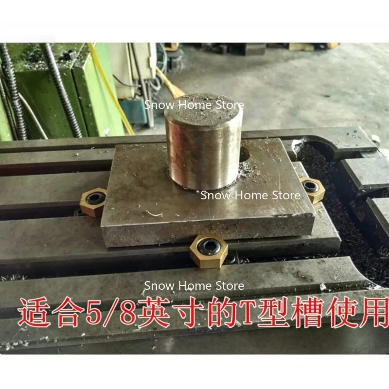 1Set 5/8 Inch T-slot Eccentric Clamp Assembly, CNC Milling Workbench Copper Fastening Stud
1Set 5/8 Inch T-slot Eccentric Clamp Assembly, CNC Milling Workbench Copper Fastening Stud