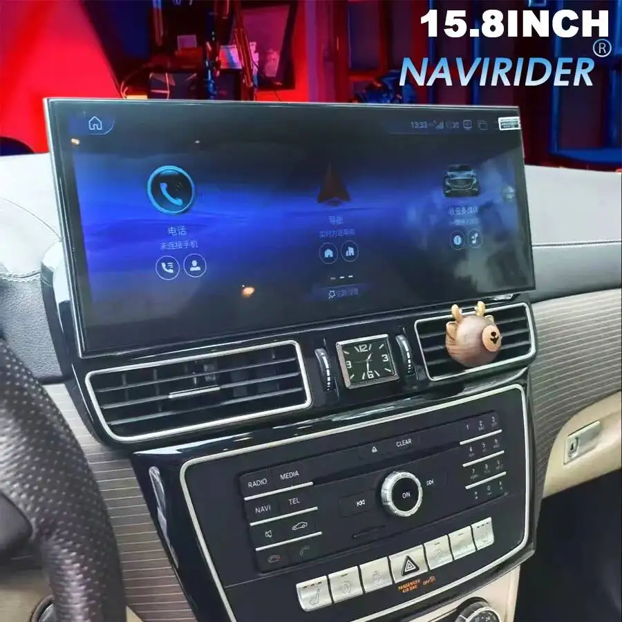 15,8-дюймовый Android-экран для Mercedes-Benz ML GL GLE GLS W166 X166 2013-2015, автомобильная магнитола с CarPlay, навигацией, автостерео, видеоплеером и головным устройством
15,8-дюймовый Android-экран для Mercedes-Benz ML GL GLE GLS W166 X166 2013-2015, автомобильная магнитола с CarPlay, навигацией, автостерео, видеоплеером и головным устройством
