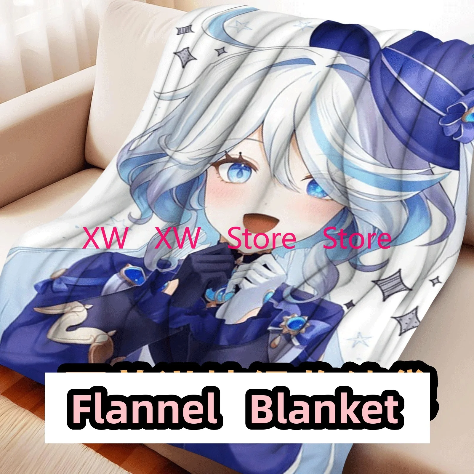 Genshin impact Furina Baby Blanket Anime Sexy Autumn Winter Cartoon Lightweight Multifunction Thin Throw for Bed Couch Rug Piece
Genshin impact Furina Baby Blanket Anime Sexy Autumn Winter Cartoon Lightweight Multifunction Thin Throw for Bed Couch Rug Piece