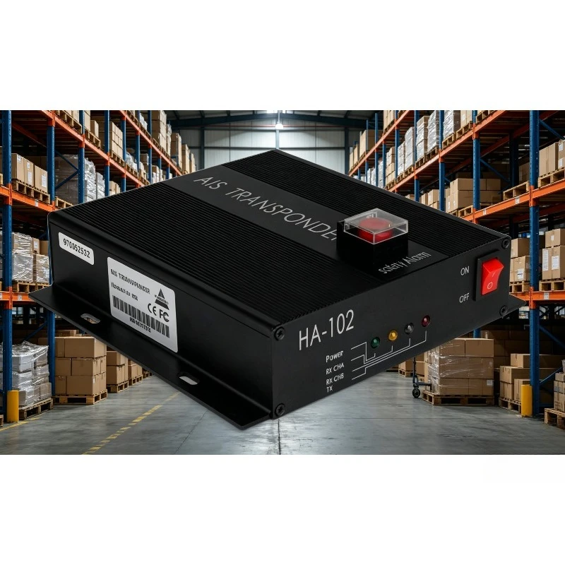 HA-102 Marine AIS Class B Transceiver 5W CSTDMA Dual Channel 12VDC
HA-102 Marine AIS Class B Transceiver 5W CSTDMA Dual Channel 12VDC