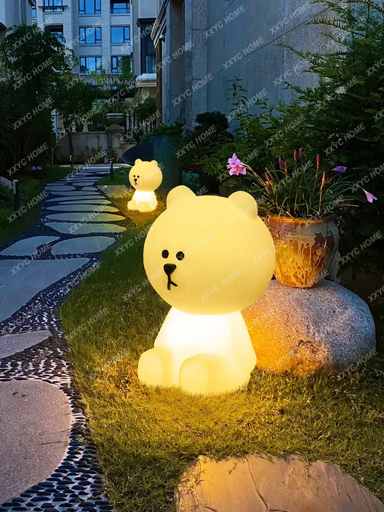 Outdoor Luminous Lawn Lamp Cartoon Bear Solar Waterproof Decoration Garden Animal Villa Landscape Courtyard Atmosphere Lamp
Outdoor Luminous Lawn Lamp Cartoon Bear Solar Waterproof Decoration Garden Animal Villa Landscape Courtyard Atmosphere Lamp