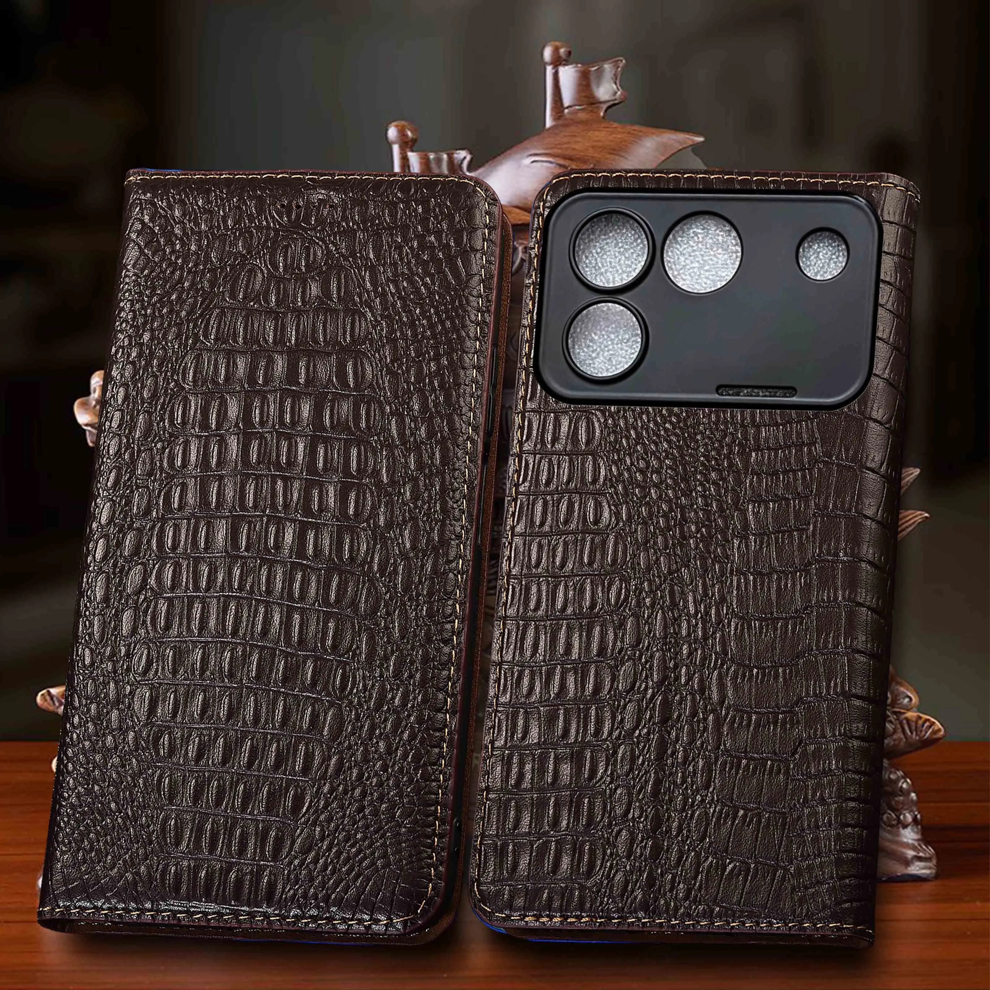 Genuine Leather Flip Phone Case Cover On For Honor WIN RT Power 2 Global WIN RT Honor WIN Honor WIN Turbo Crocodile Back Pattern
Genuine Leather Flip Phone Case Cover On For Honor WIN RT Power 2 Global WIN RT Honor WIN Honor WIN Turbo Crocodile Back Pattern