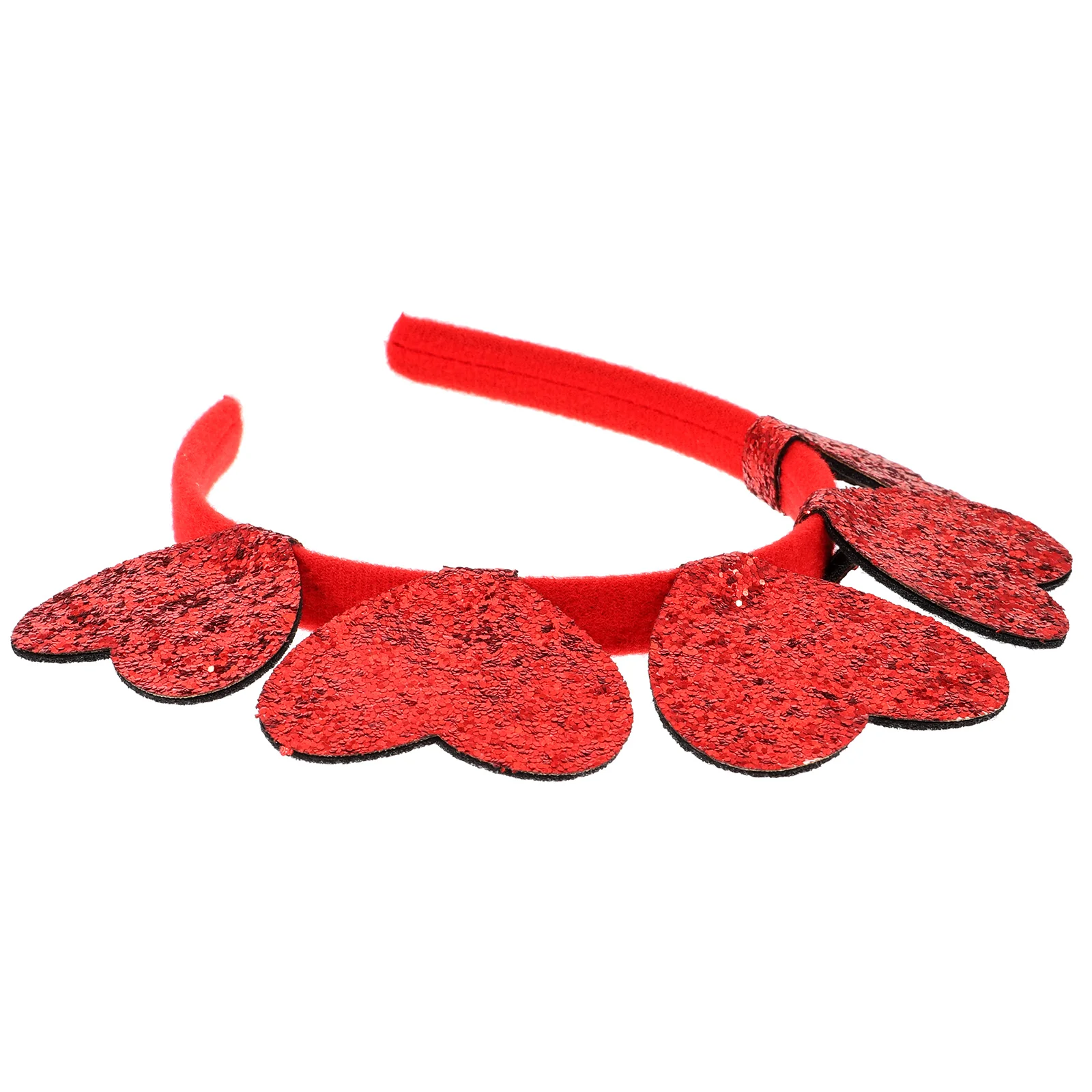 Heart Shaped Headband Romantic Photo Prop Red Heart Hair Accessory Valentine Party Girls Hairband Decorative Sequins
Heart Shaped Headband Romantic Photo Prop Red Heart Hair Accessory Valentine Party Girls Hairband Decorative Sequins