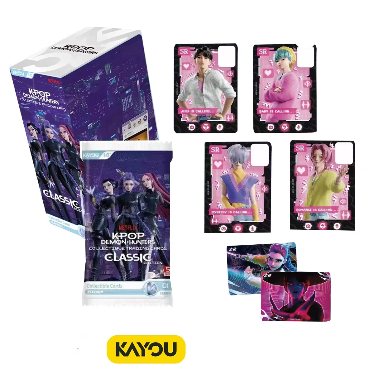 Kayou Kpop Demon Huntersa-Collectible Trading Card S-Classic Editiong Apac Serise Collecting Gifts
Kayou Kpop Demon Huntersa-Collectible Trading Card S-Classic Editiong Apac Serise Collecting Gifts