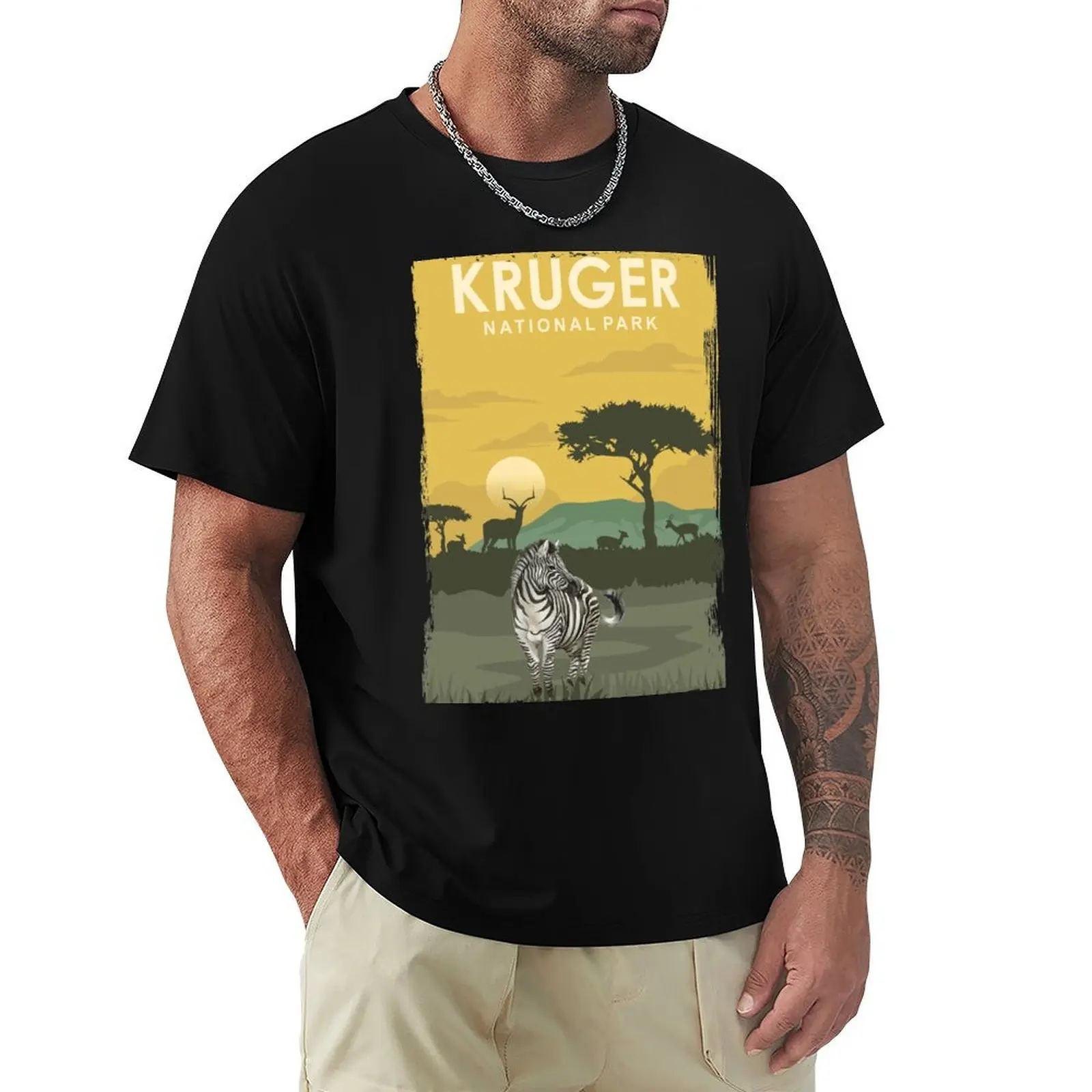 Kruger National Park Travel Poster South Africa T-Shirt Holiday Outdoor T-Shirt
Kruger National Park Travel Poster South Africa T-Shirt Holiday Outdoor T-Shirt