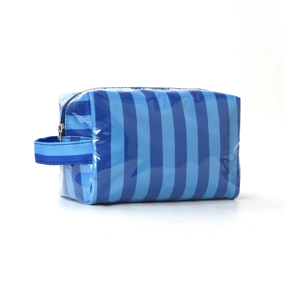 Gifts Waterproof Striped Toiletry Bag Large Capacity Simple Travel Cosmetic Storage Bag Pink Portable Toiletry Storage Bag Women
Gifts Waterproof Striped Toiletry Bag Large Capacity Simple Travel Cosmetic Storage Bag Pink Portable Toiletry Storage Bag Women