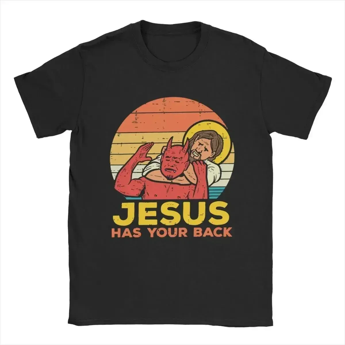 Jesus Has Your Back Jiu Jitsu Retro Christian T Shirts Women and Men Vintage Short Sleeve Tee Shirt Tops T Shirt Graphic
Jesus Has Your Back Jiu Jitsu Retro Christian T Shirts Women and Men Vintage Short Sleeve Tee Shirt Tops T Shirt Graphic