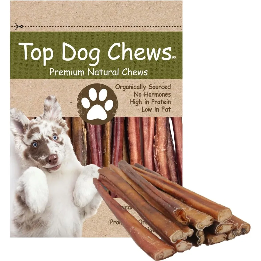 Standard 12 Pack Bully Sticks, Long Lasting, 100% Natural Beef, Free Range Grass Fed, High Protein
Standard 12 Pack Bully Sticks, Long Lasting, 100% Natural Beef, Free Range Grass Fed, High Protein