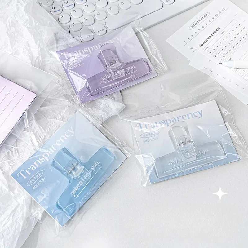 1pcs Transparent Acrylic Clip Office Clips Note Clip Paper Clips Long Tail Folder Notebook Accessories Office Supplies.
1pcs Transparent Acrylic Clip Office Clips Note Clip Paper Clips Long Tail Folder Notebook Accessories Office Supplies.