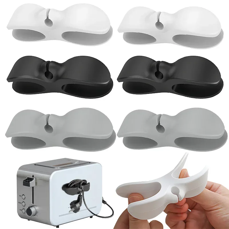 Wire Cord Organizer Holder Household Kitchen Appliances Cable Winder Silicone Cord Winder Holder Clip Data Cable Storage Clip
Wire Cord Organizer Holder Household Kitchen Appliances Cable Winder Silicone Cord Winder Holder Clip Data Cable Storage Clip