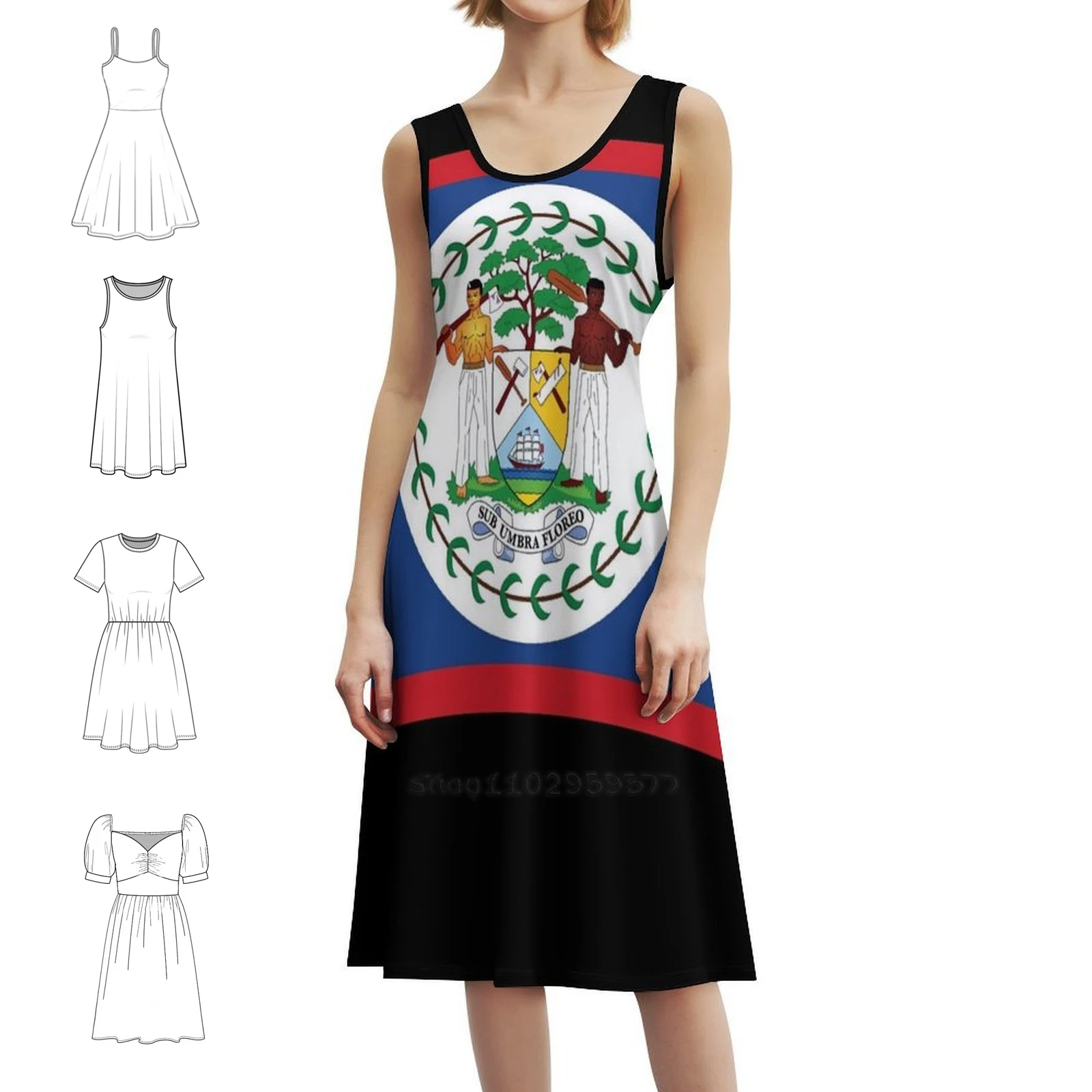 Женское уличное праздничное платье с национальным флагом Белиза, модная клубная одежда с принтом для женщин, баннер с флагом Белиза, национальный флаг
Женское уличное праздничное платье с национальным флагом Белиза, модная клубная одежда с принтом для женщин, баннер с флагом Белиза, национальный флаг