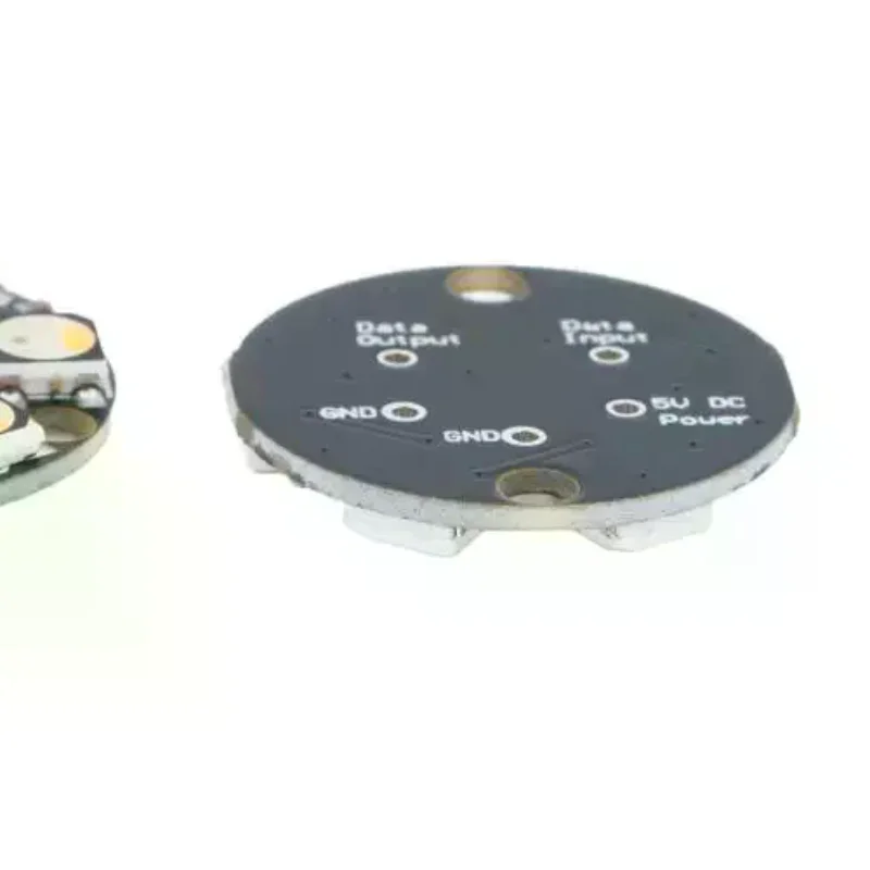 WS2812 7Bit Round LED Circuit Board Programmable High Brightness Module for DIY Electronic Projects Makers Hobbyist Design Use
WS2812 7Bit Round LED Circuit Board Programmable High Brightness Module for DIY Electronic Projects Makers Hobbyist Design Use