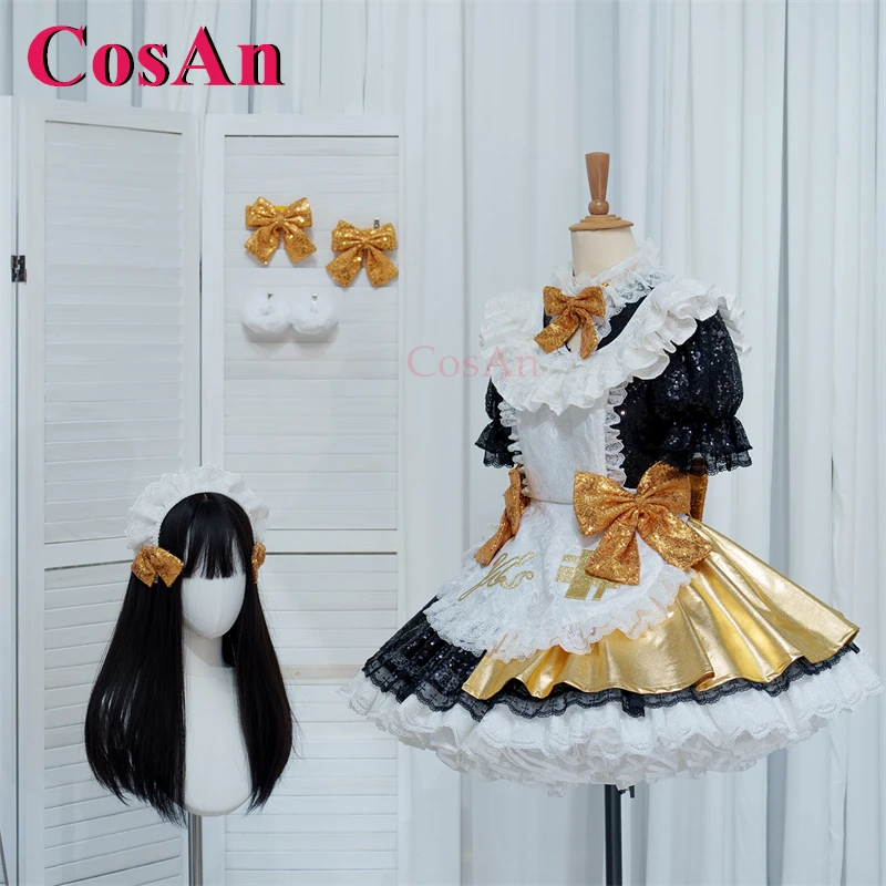 CosAn Anime LoveLive Koizumi Hanayo Cosplay Costumes Vocal Concert Sweet Performance Dress Halloween Party Role Play Clothing
CosAn Anime LoveLive Koizumi Hanayo Cosplay Costumes Vocal Concert Sweet Performance Dress Halloween Party Role Play Clothing
