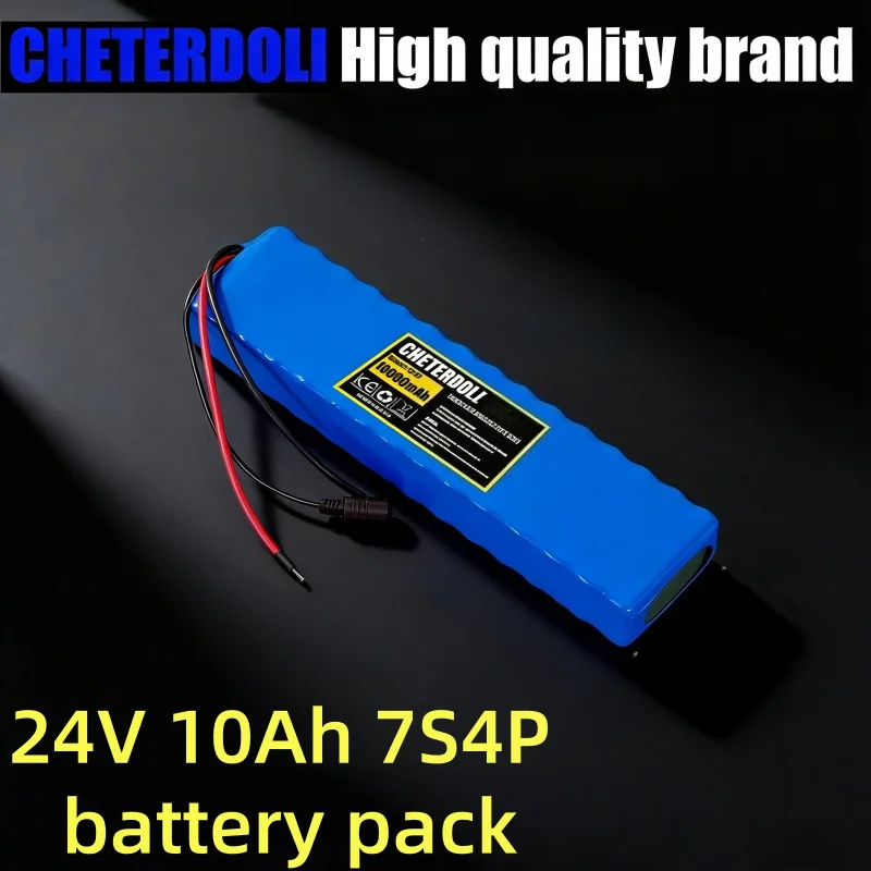 Lithium Ion Battery 24V 10Ah 7S4P with 15A BMS and 29.4V 2A Charger, Deep Cycle Rechargeable for Solar Marine UPS Off-Grid
Lithium Ion Battery 24V 10Ah 7S4P with 15A BMS and 29.4V 2A Charger, Deep Cycle Rechargeable for Solar Marine UPS Off-Grid