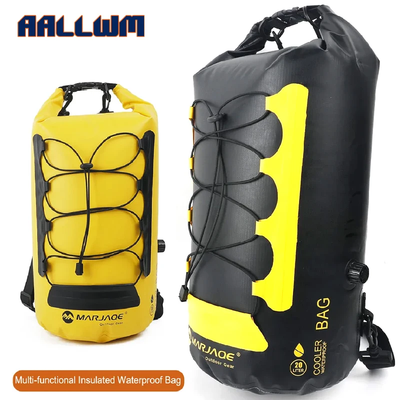 1PCS Floating Roll Top Dry Bag, Flexible Lightweight PVC Waterproof Backpack 20L with Straps for Boating, Kayaking, Swimming
1PCS Floating Roll Top Dry Bag, Flexible Lightweight PVC Waterproof Backpack 20L with Straps for Boating, Kayaking, Swimming
