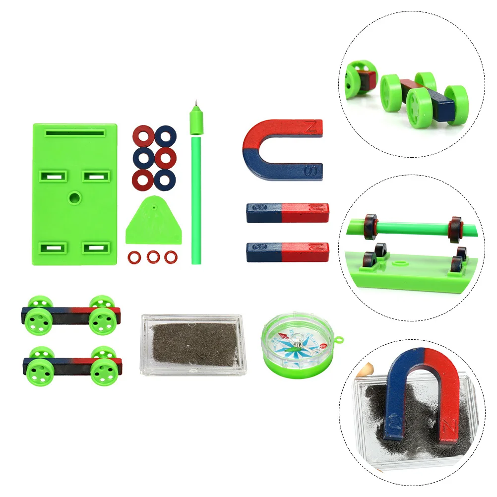Brand New 12pcs ABS Plastic Magnetic Experimental Equipment Suite for Kids Physics Science Education Gadgets Toys
Brand New 12pcs ABS Plastic Magnetic Experimental Equipment Suite for Kids Physics Science Education Gadgets Toys