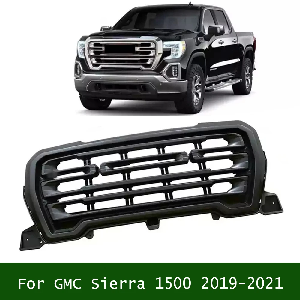 For GMC Sierra 1500 2019-2021 Car-Styling ABS High Quality Racing Grille Front Upper Grill Bumper Mesh Hood Grills Matte Black
For GMC Sierra 1500 2019-2021 Car-Styling ABS High Quality Racing Grille Front Upper Grill Bumper Mesh Hood Grills Matte Black