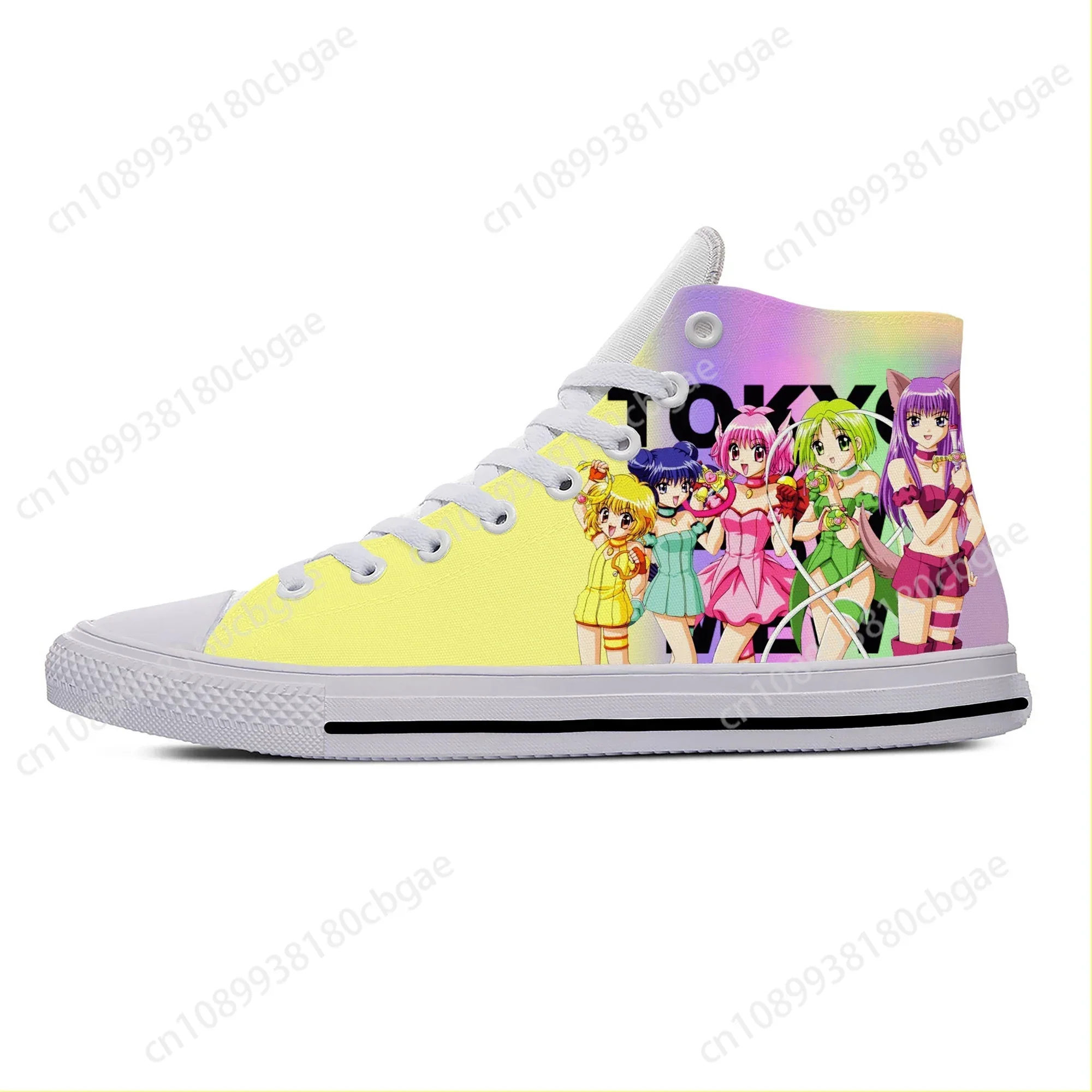 Japanese Anime Manga Cartoon Tokyo Mew Mew Funny Casual Cloth Shoes High Top Lightweight Breathable 3D Print Men Women Sneakers
Japanese Anime Manga Cartoon Tokyo Mew Mew Funny Casual Cloth Shoes High Top Lightweight Breathable 3D Print Men Women Sneakers