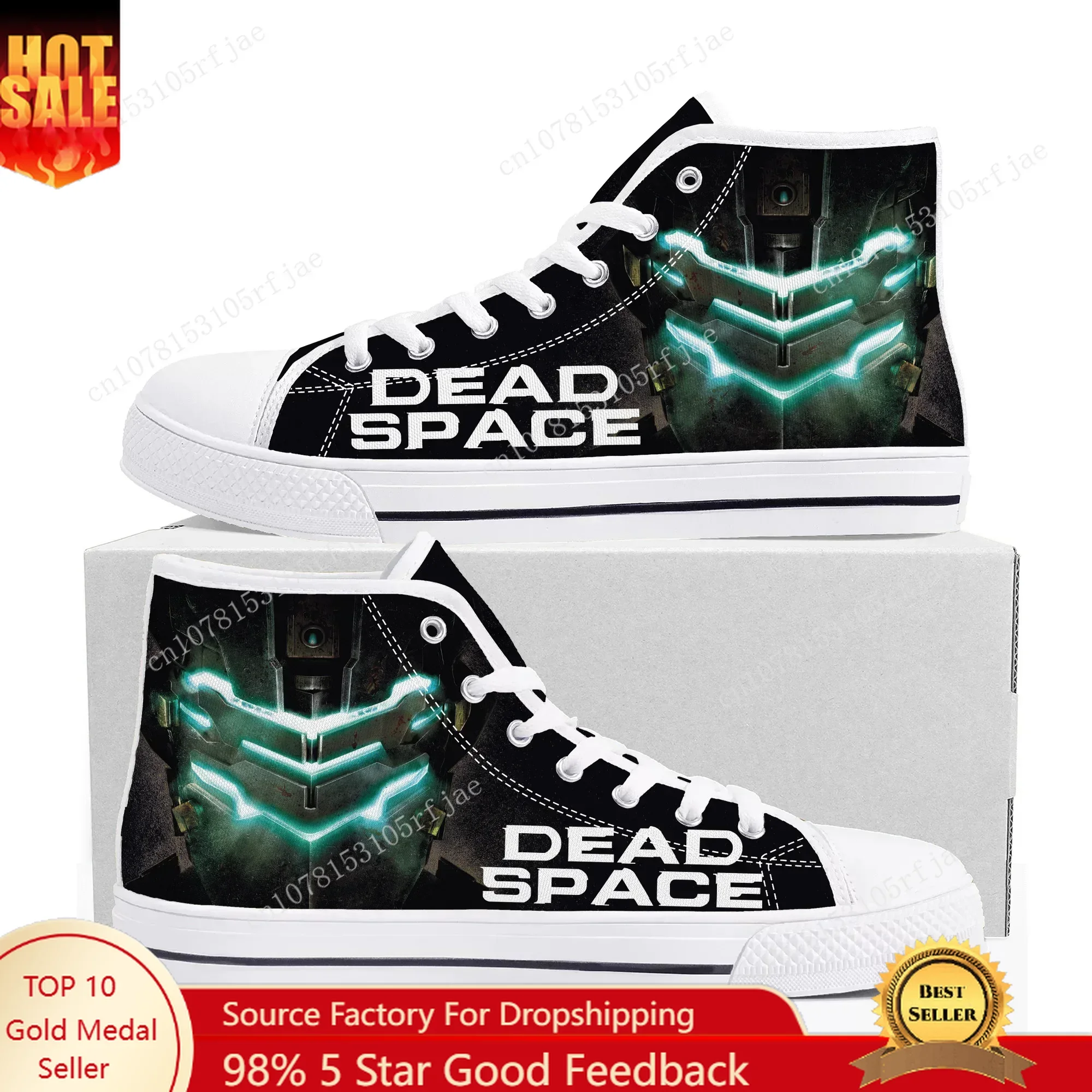 Dead Space High Top Sneakers Hot Mens Womens Teenager High Quality Canvas Shoes Casual Fashion Tailor Made Sneaker
Dead Space High Top Sneakers Hot Mens Womens Teenager High Quality Canvas Shoes Casual Fashion Tailor Made Sneaker