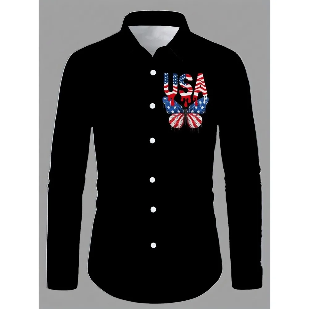 2024 spring and autumn new style skull eyes fashion youth popular digital printing men's long-sleeved shirt shirt
2024 spring and autumn new style skull eyes fashion youth popular digital printing men's long-sleeved shirt shirt
