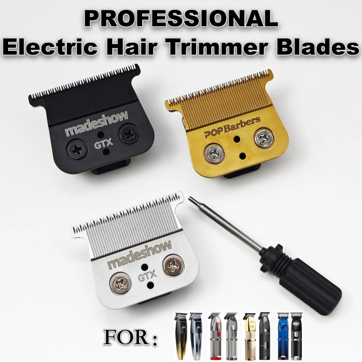 Original Replaceable Cutter Head for 2020C 2020T Madeshow M6 M10 M5 Professional Hair Clipper Blade Hair Cutting Machine
Original Replaceable Cutter Head for 2020C 2020T Madeshow M6 M10 M5 Professional Hair Clipper Blade Hair Cutting Machine