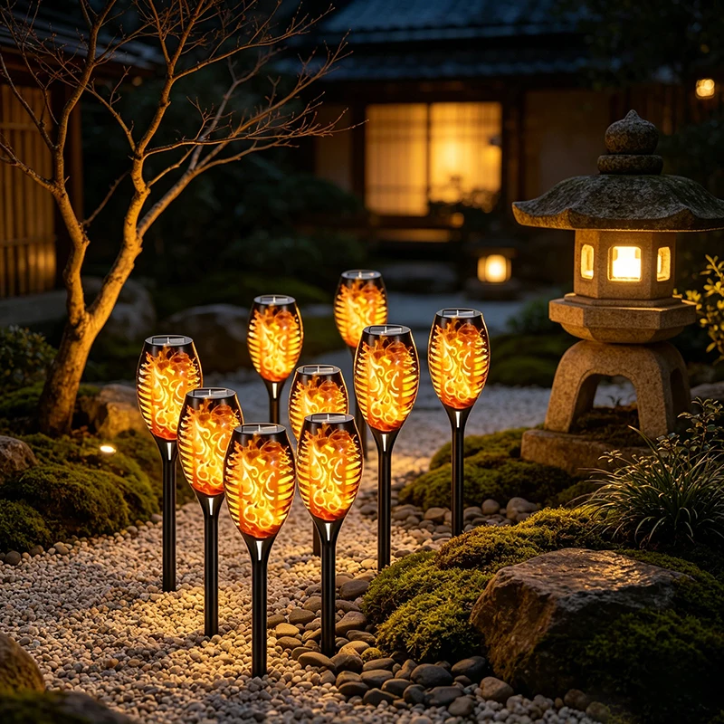 12/33/96 LED Solar Flame Light Simulation Ground Plug Light Outdoor Courtyard Garden Waterproof Decorative Landscape Light
12/33/96 LED Solar Flame Light Simulation Ground Plug Light Outdoor Courtyard Garden Waterproof Decorative Landscape Light