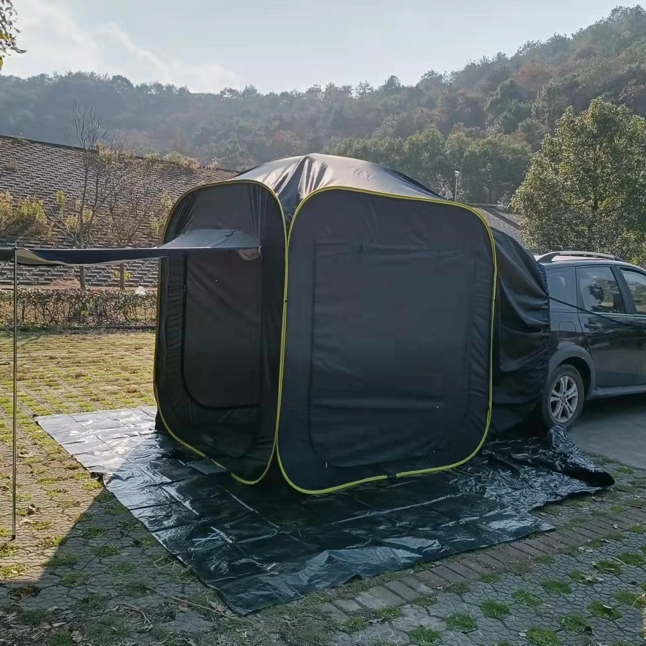 Car rear awning Outdoor portable camping car rear tent Multi-person rainproof pergola Camping canopy tent
Car rear awning Outdoor portable camping car rear tent Multi-person rainproof pergola Camping canopy tent