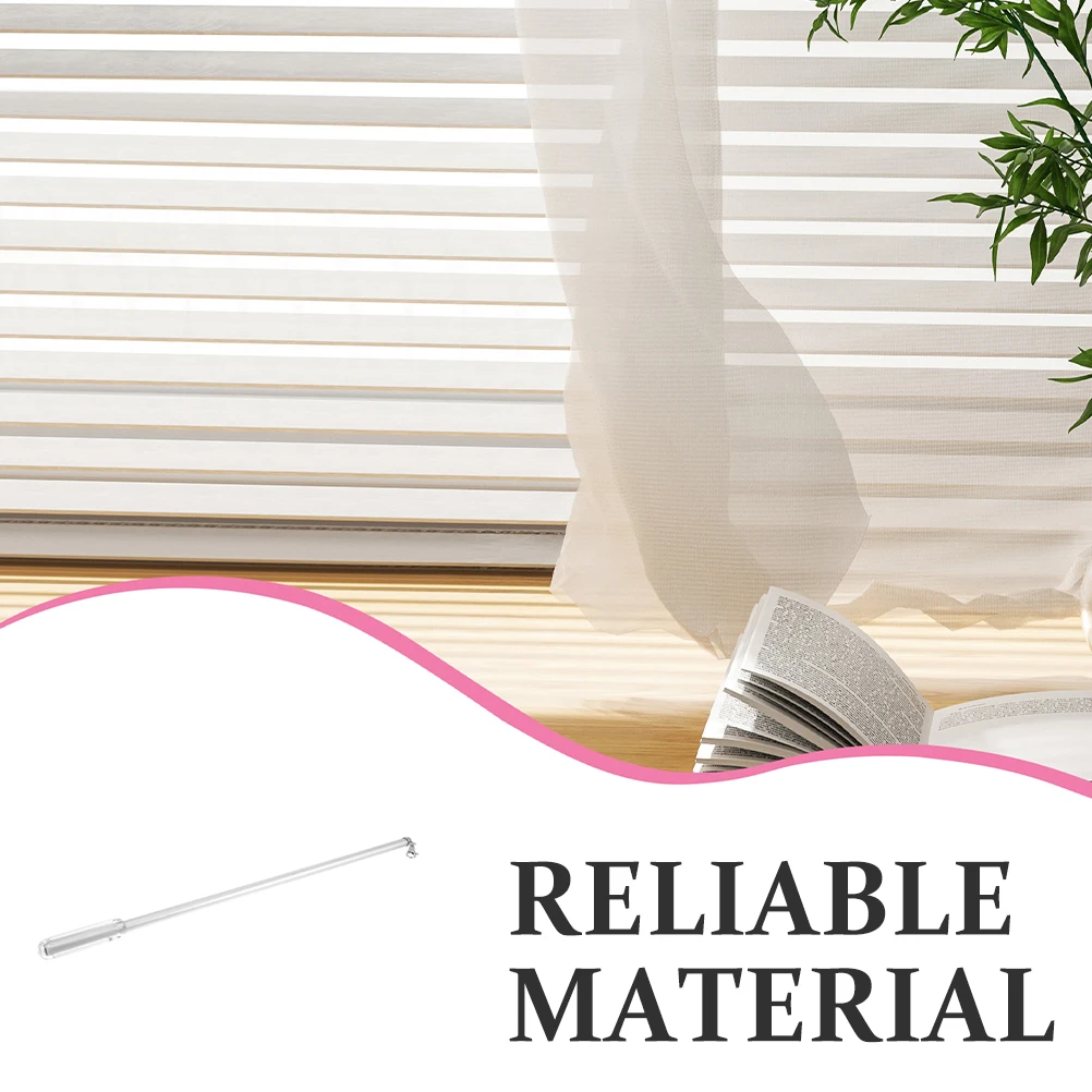 60cm Aluminum Alloy Curtain Rods Manual Push Pull Design Vertical Handle Keychain Buckle for Bay Windows Drapes
60cm Aluminum Alloy Curtain Rods Manual Push Pull Design Vertical Handle Keychain Buckle for Bay Windows Drapes