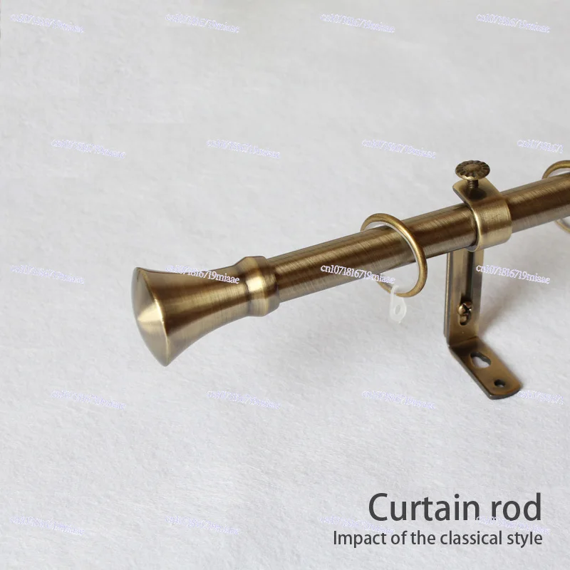 Bronze Retro Curtain Pole Thicken Aluminum Alloy Roman Rod Home Decoration Single Double Rods Track Rings Accessories Customized
Bronze Retro Curtain Pole Thicken Aluminum Alloy Roman Rod Home Decoration Single Double Rods Track Rings Accessories Customized