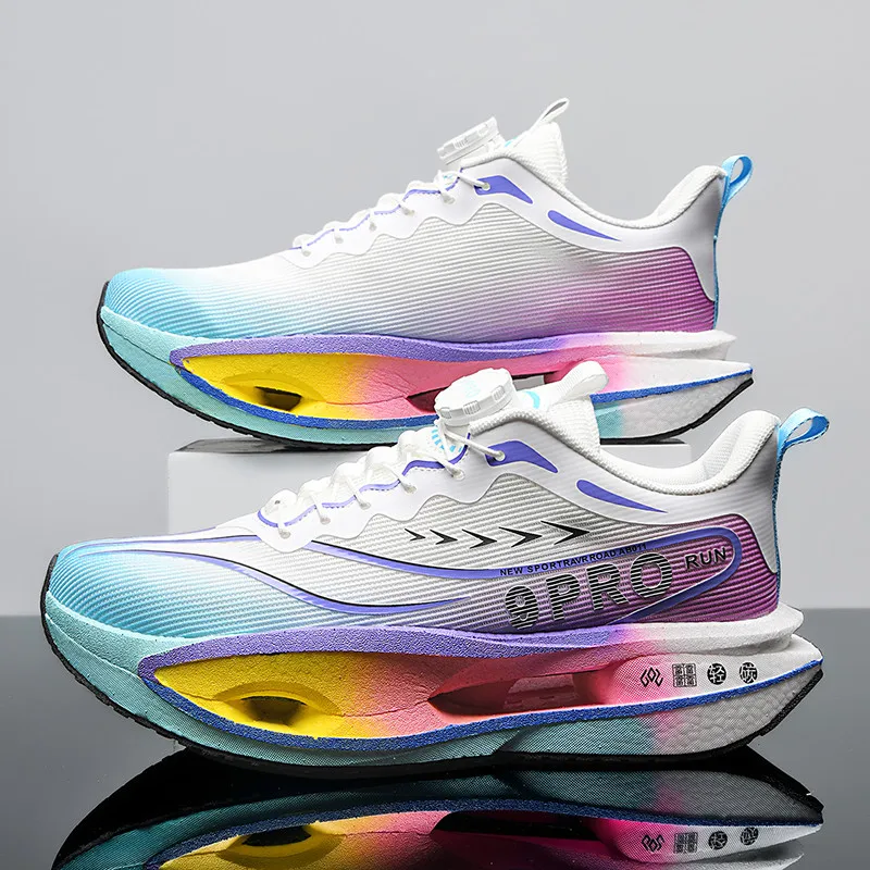 Мужские спортивные кроссовки на воздушной подушке, повседневные марафонские дышащие легкие женские удобные спортивные нескользящие прогулочные кроссовки
Мужские спортивные кроссовки на воздушной подушке, повседневные марафонские дышащие легкие женские удобные спортивные нескользящие прогулочные кроссовки
