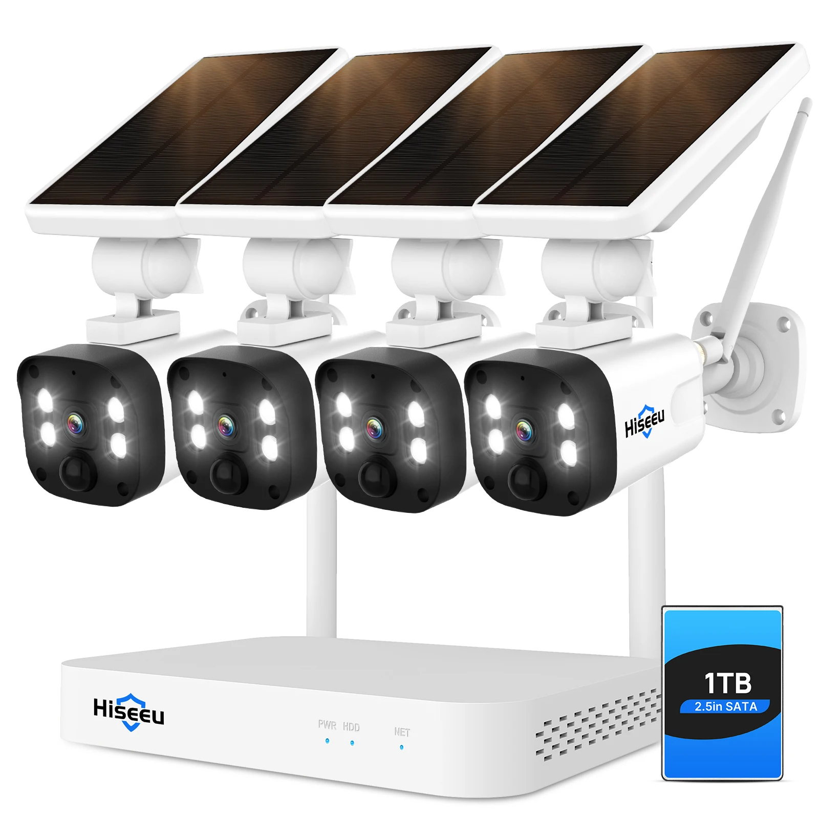 4MP Full HD Night Vision With Mini Nvr Home Wifi Solar Power Cctv Camera System Outdoor Wireless
4MP Full HD Night Vision With Mini Nvr Home Wifi Solar Power Cctv Camera System Outdoor Wireless