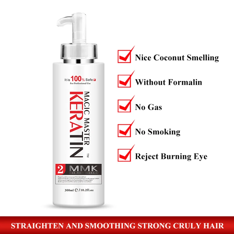 Without Formalin 300ml Keratin Has No Strong Smelling Straighten and Smoothy Shiny For Damaged Cruly Hair
Without Formalin 300ml Keratin Has No Strong Smelling Straighten and Smoothy Shiny For Damaged Cruly Hair