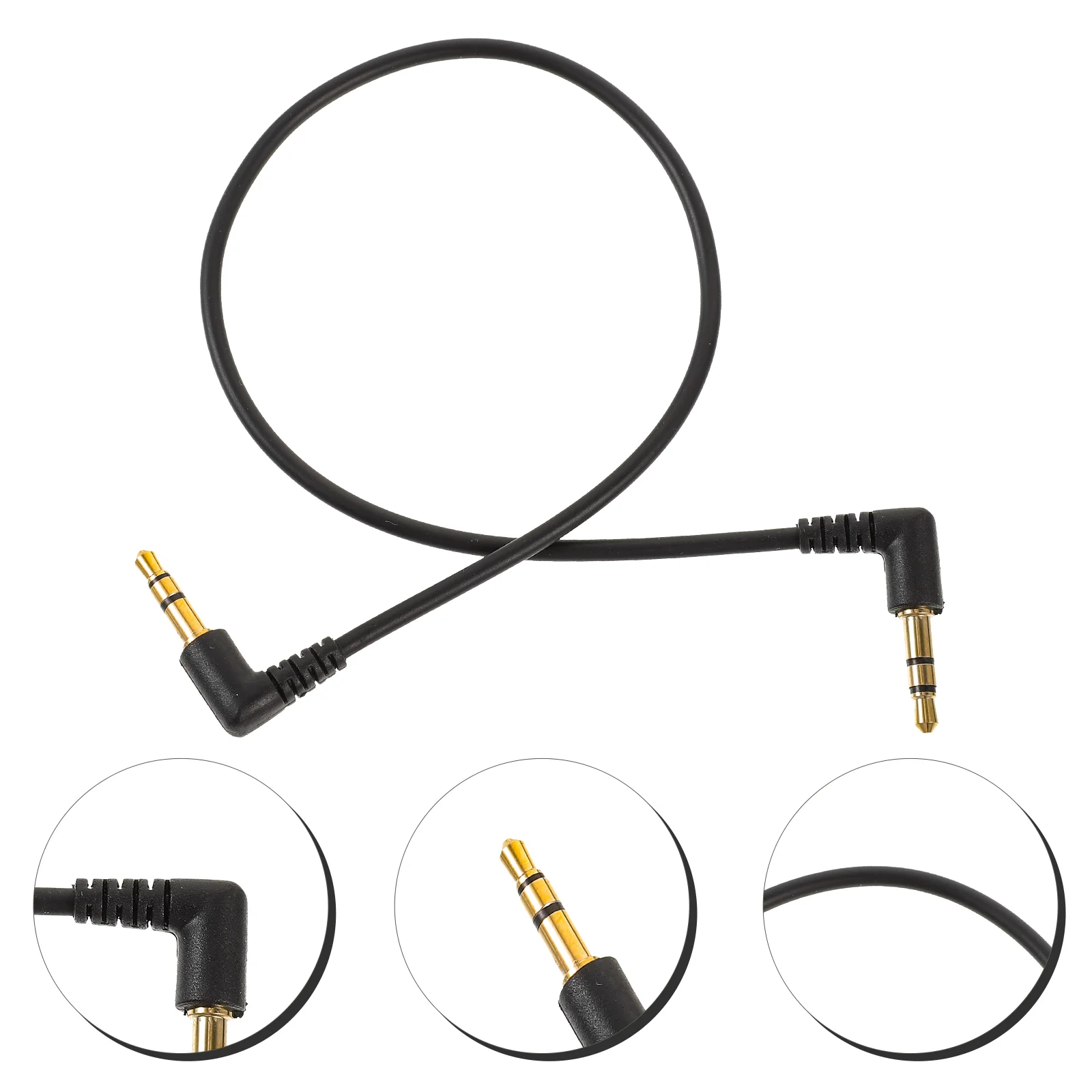 Elbow Audio Cable Male to Headphone Cord Car Speaker Wire Extension Stereo Aux for Output 35mm Enameled Copper
Elbow Audio Cable Male to Headphone Cord Car Speaker Wire Extension Stereo Aux for Output 35mm Enameled Copper
