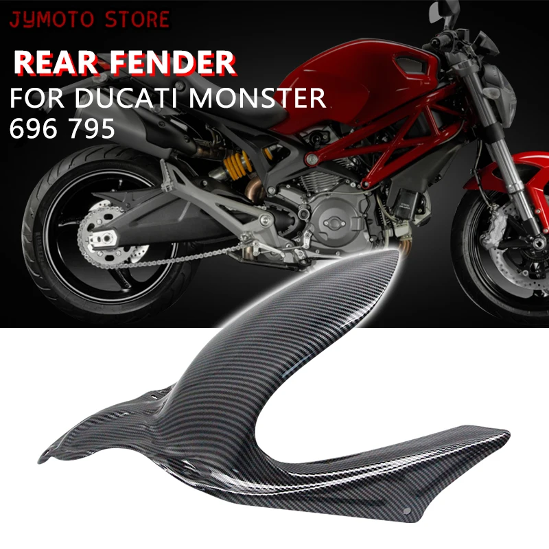 Rear Tire Fender Mudguard Splash for Ducati Monster 696 795 Motorcycle Parts Fairing Fender ABS Carbon Fiber Injection Molding
Rear Tire Fender Mudguard Splash for Ducati Monster 696 795 Motorcycle Parts Fairing Fender ABS Carbon Fiber Injection Molding