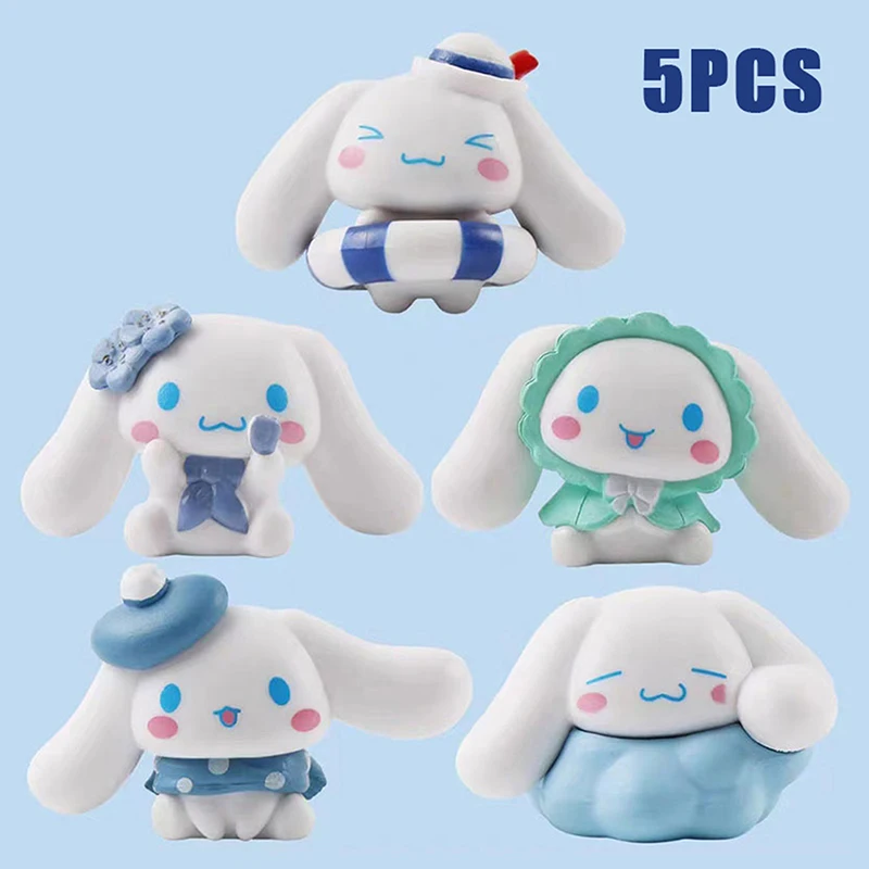 5 шт. Sanrio мультфильм куклы модель Cinnamoroll аниме экшн-фигурки Куклы акриловая модель настольное украшение коллекция подарок на день рождения
5 шт. Sanrio мультфильм куклы модель Cinnamoroll аниме экшн-фигурки Куклы акриловая модель настольное украшение коллекция подарок на день рождения