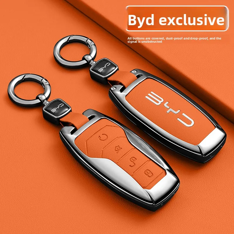 Alloy Car Key Case Cover Holder for BYD Second Song Pro Tang Dm QIn PLUS MAX Yuan Generation Atto 3 Han EV Dolphin Accessories
Alloy Car Key Case Cover Holder for BYD Second Song Pro Tang Dm QIn PLUS MAX Yuan Generation Atto 3 Han EV Dolphin Accessories