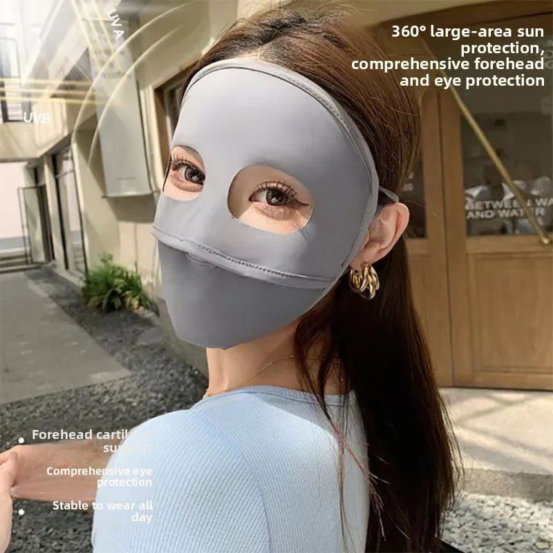 New Panda Full Face Mask Anti UV Imitation Brocade Summer Commuter Sunscreen Face Outdoor Sunscreen
New Panda Full Face Mask Anti UV Imitation Brocade Summer Commuter Sunscreen Face Outdoor Sunscreen