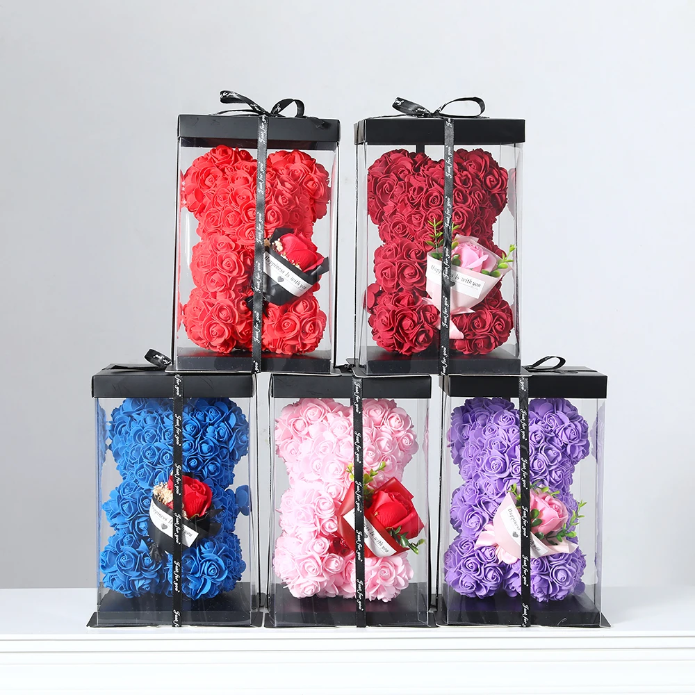 25cm Hug Flowers Rose Bear Rose Flower Artificial Decoration Anniversary Valentines Day Mothers Day Wedding Party Gift
25cm Hug Flowers Rose Bear Rose Flower Artificial Decoration Anniversary Valentines Day Mothers Day Wedding Party Gift