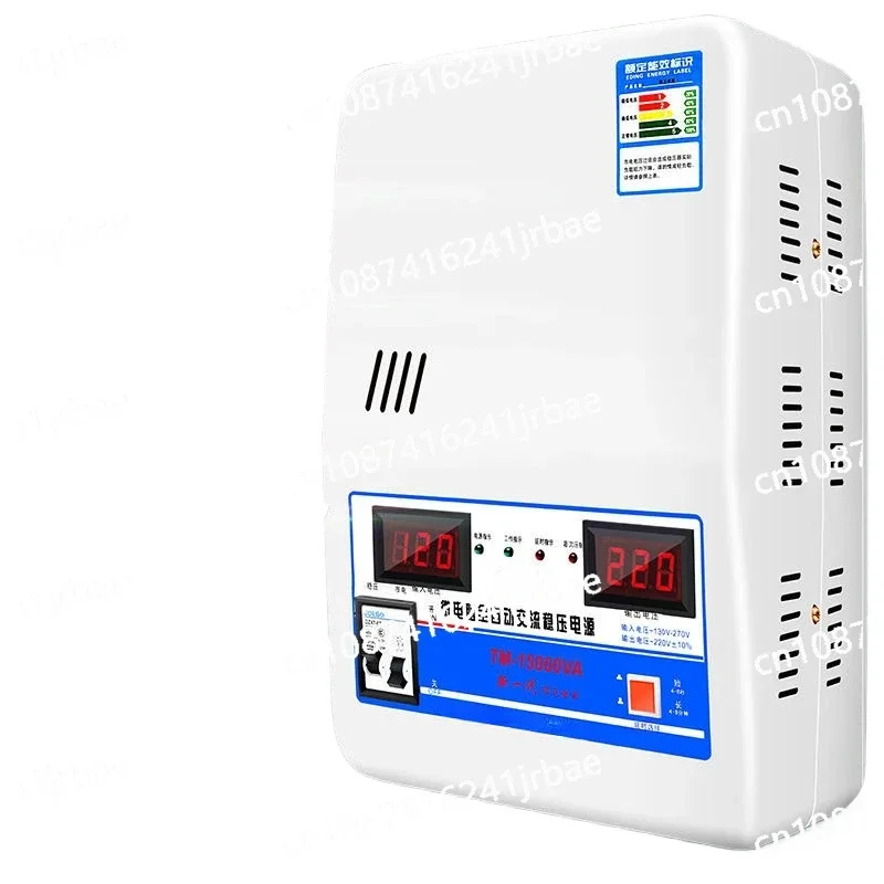 Pure Copper Regulator 220V Fully Automatic Household 15000W High Power Ultra Low Voltage AC Electrical Regulator TM-15000VA
Pure Copper Regulator 220V Fully Automatic Household 15000W High Power Ultra Low Voltage AC Electrical Regulator TM-15000VA