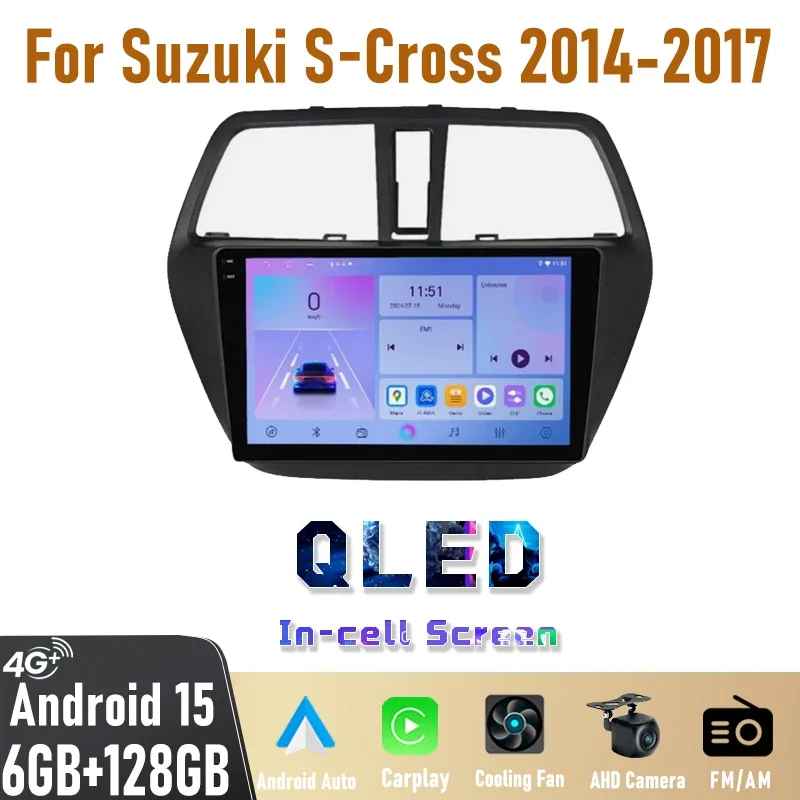 9'' Android Car Radio For Suzuki S-Cross 2014-2017 HD Touch Screen GPS Navi Bluetooth WIFI FM 2DIN RDS Multimedia Stereo Player
9'' Android Car Radio For Suzuki S-Cross 2014-2017 HD Touch Screen GPS Navi Bluetooth WIFI FM 2DIN RDS Multimedia Stereo Player