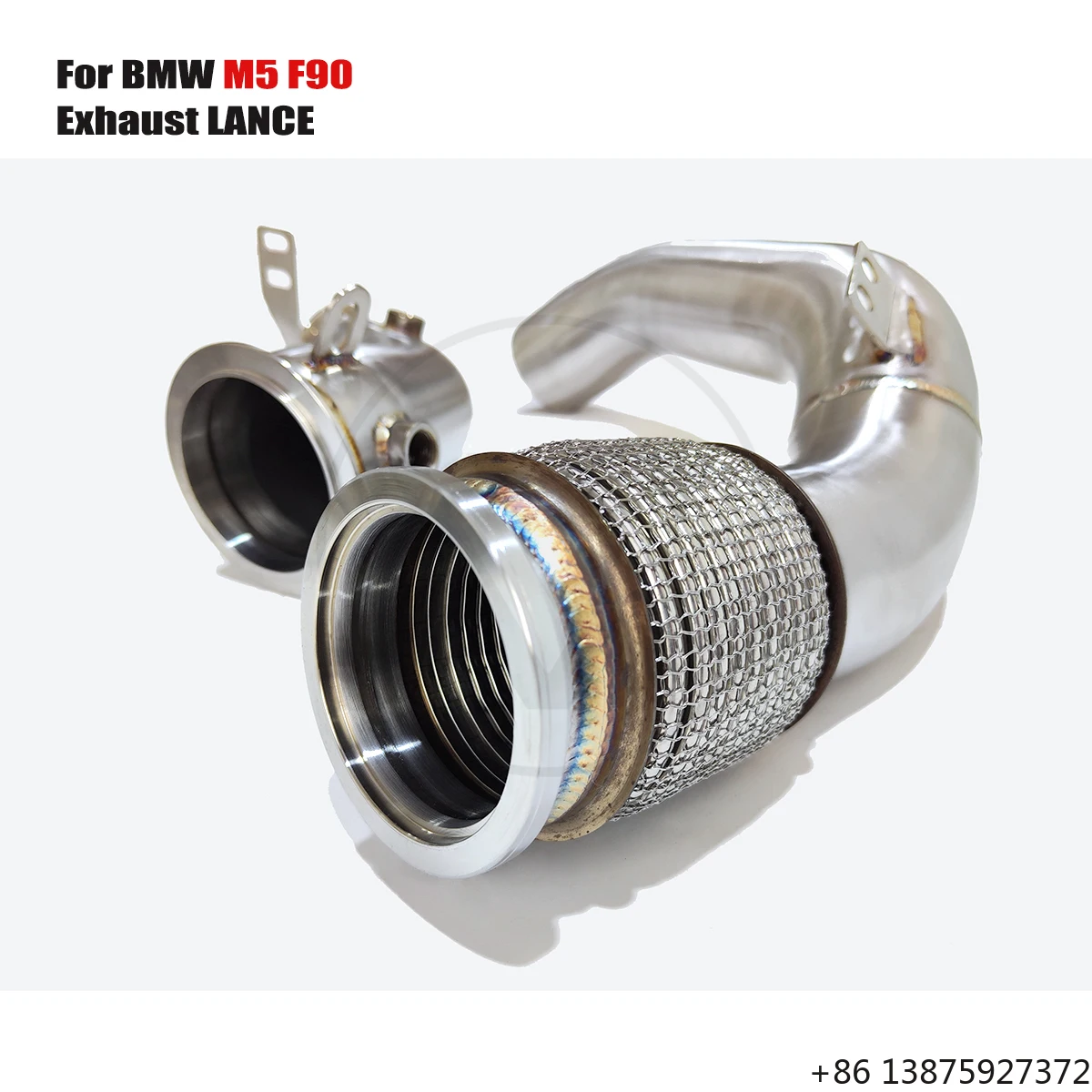 Performance 304 Stainless Steel Downpipe for 2020-2024 S63 4.4T F90 M5 New Condition
Performance 304 Stainless Steel Downpipe for 2020-2024 S63 4.4T F90 M5 New Condition