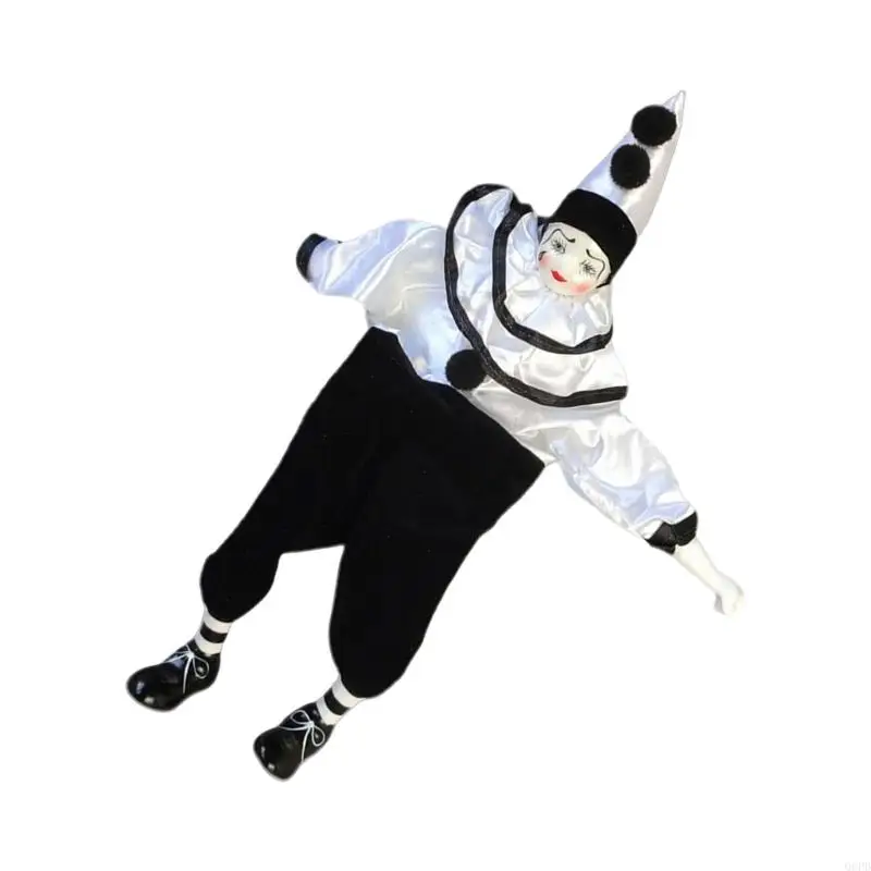 Artistic Harlequin Porcelain Doll Collectible Toy Whimsical Decorative Piece
Artistic Harlequin Porcelain Doll Collectible Toy Whimsical Decorative Piece