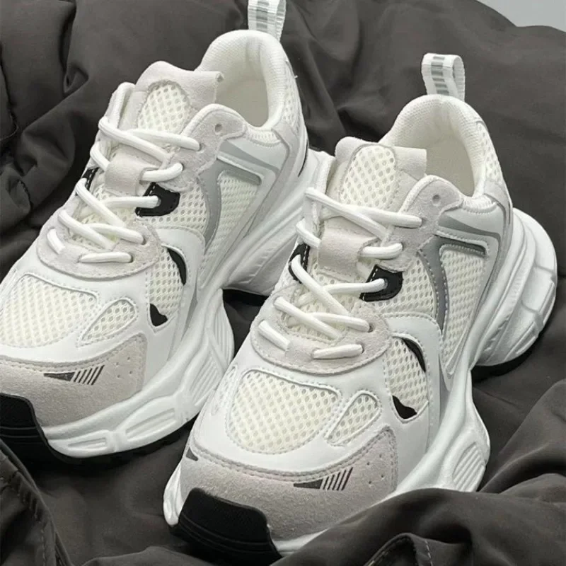 Women Sneakers Platform Comfortable Running Shoes for Women 2024New White Mesh Lace Up Jogging Fitness Shoes Basket Tennis Shoes
Women Sneakers Platform Comfortable Running Shoes for Women 2024New White Mesh Lace Up Jogging Fitness Shoes Basket Tennis Shoes